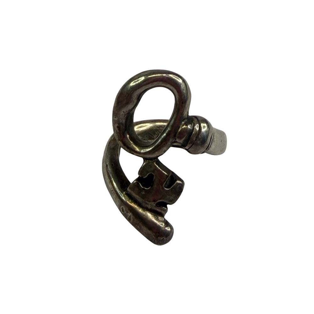 Uno De 50 rare key wrapped ring size 12 - Picture 2 of 6